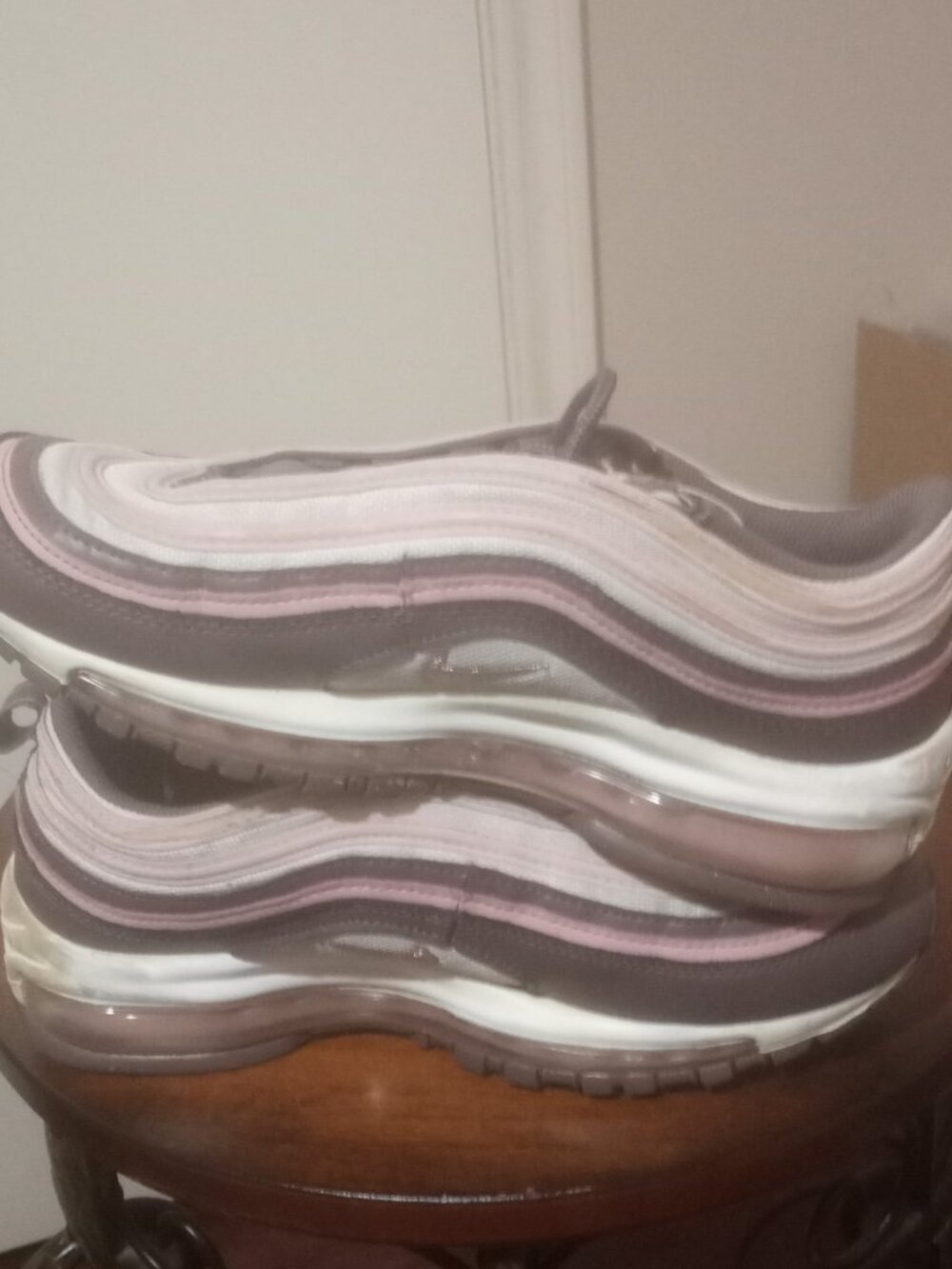 Nike Air Max 97 Shoes Youth 7Y GS 921522-200 Violet Ore/Pink - - Picture 11 of 13